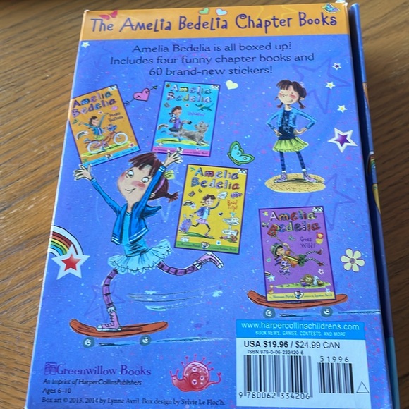 Amelia Bedelia Boxed Set 4 Chapter Books - Picture 2 of 8